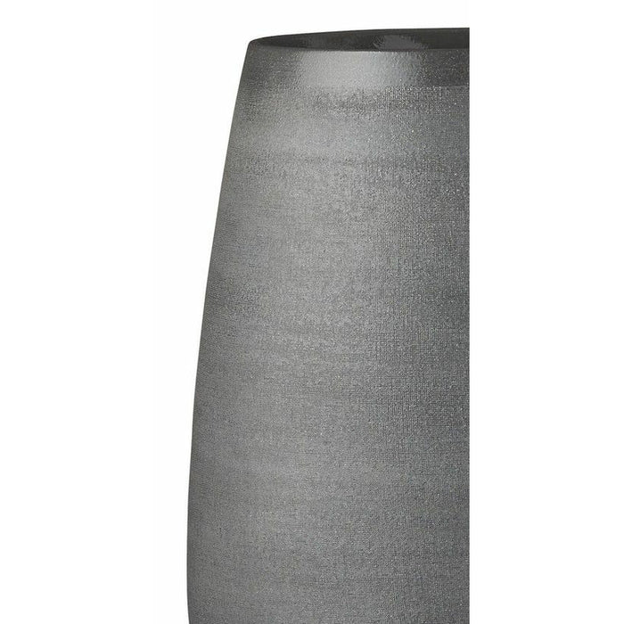 Mica Decorations Vaas - keramiek - zwart - 26 x 40 cm