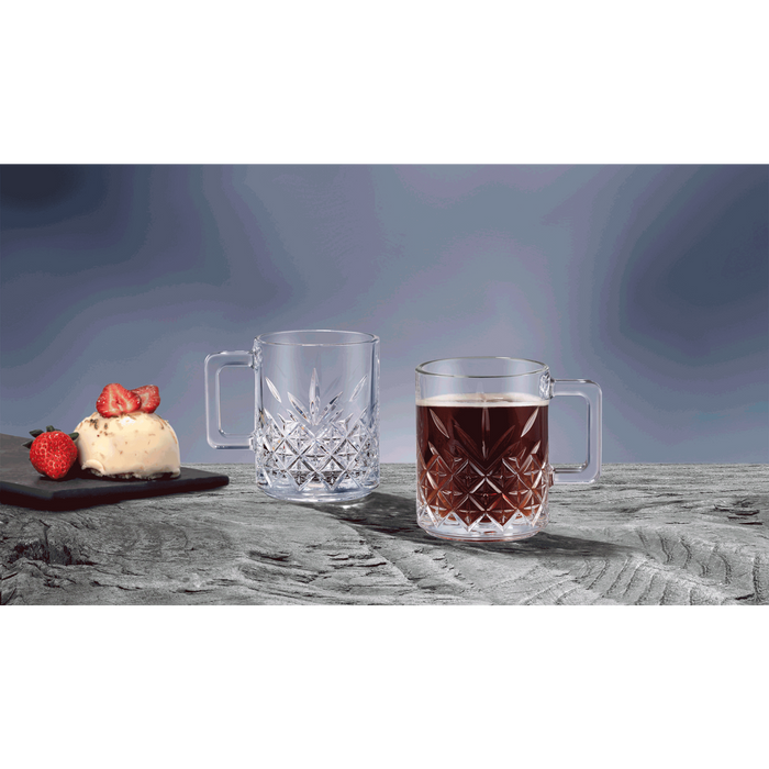 Pasabahce Theeglas Timeless 25 cl - Hardglas Transparant 2 stuks