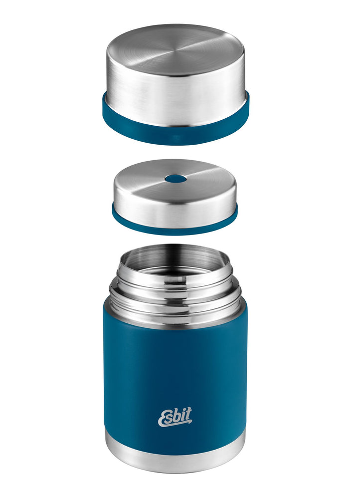 Esbit Sculptor Thermos Voedselcontainer - 500 ml - RVS - Polar Blauw