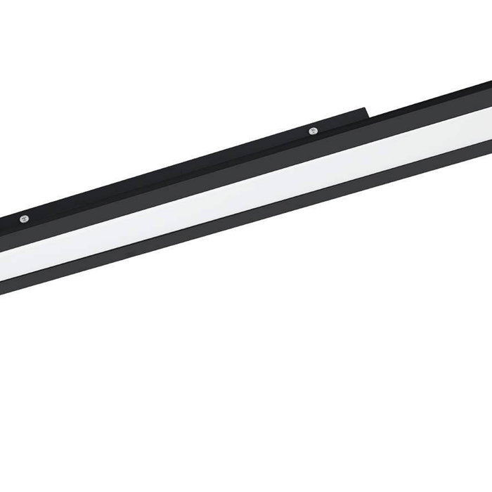 EGLO Salobrena 1 Plafondlamp - LED - 119,5 cm - Zwart|Wit - Aluminium