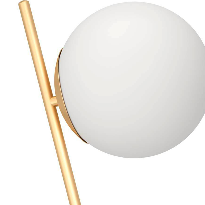 EGLO Rondo 4 Tafellamp - E27 - 56,5 cm - Goud|Wit - Glas|Staal