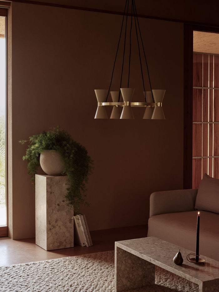 Audo Copenhagen Collector 5 kroonluchter Ø66.5 crème