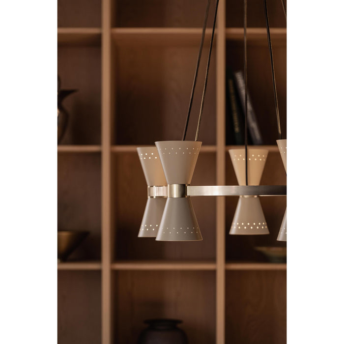 Audo Copenhagen Collector 5 kroonluchter Ø66.5 crème