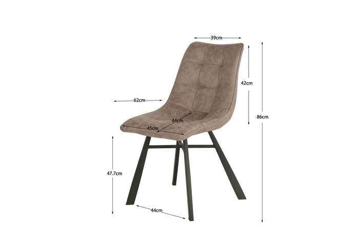Furnihaus Eetkamerstoel Dexx groen