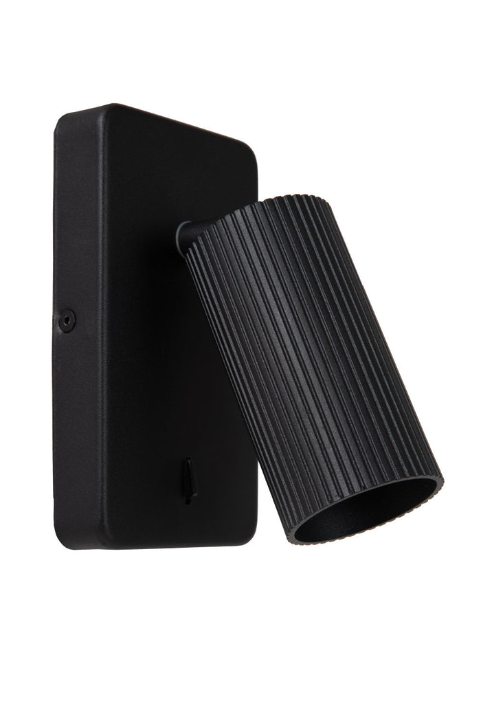 Lucide CLUBS Bedlamp - Zwart