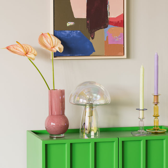 HAY Flare Kandelaar Medium - Roze