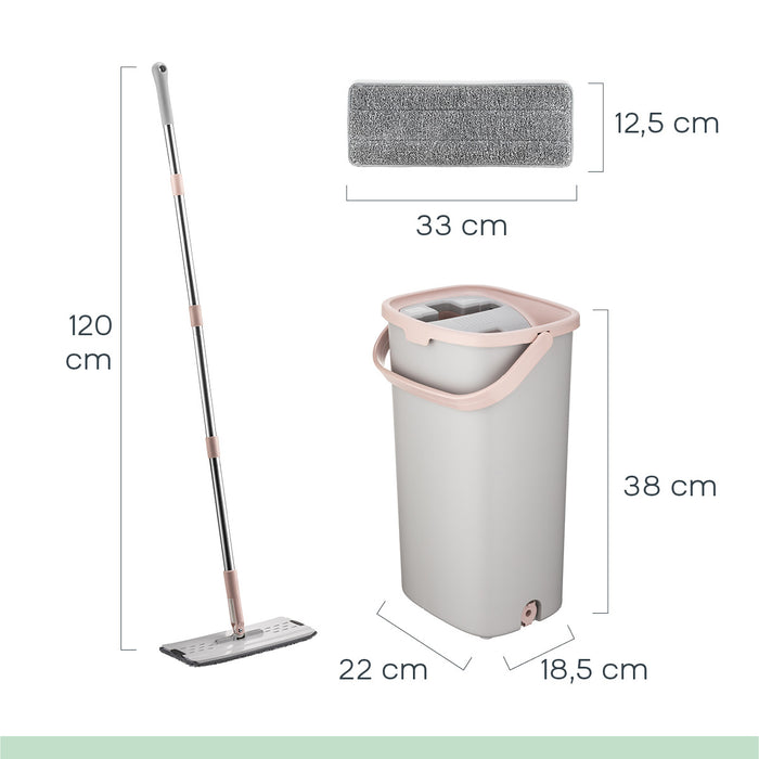 Orange Donkey - Compact Flat Mop PRO - Dweilsysteem