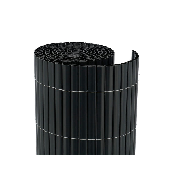 Videx balkonscherm PVC antraciet 90x300 cm