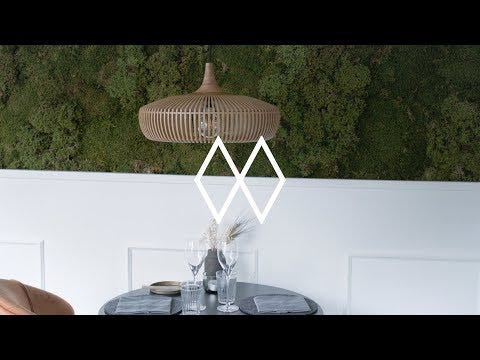 Umage Clava Dine Wood houten lampenkap naturel - Ø 43 cm