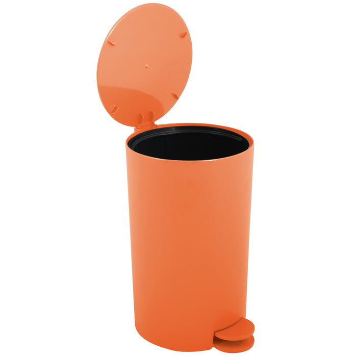MSV kleine badkamer|toilet pedaalemmer - oranje - 3L - 15 x 27cm