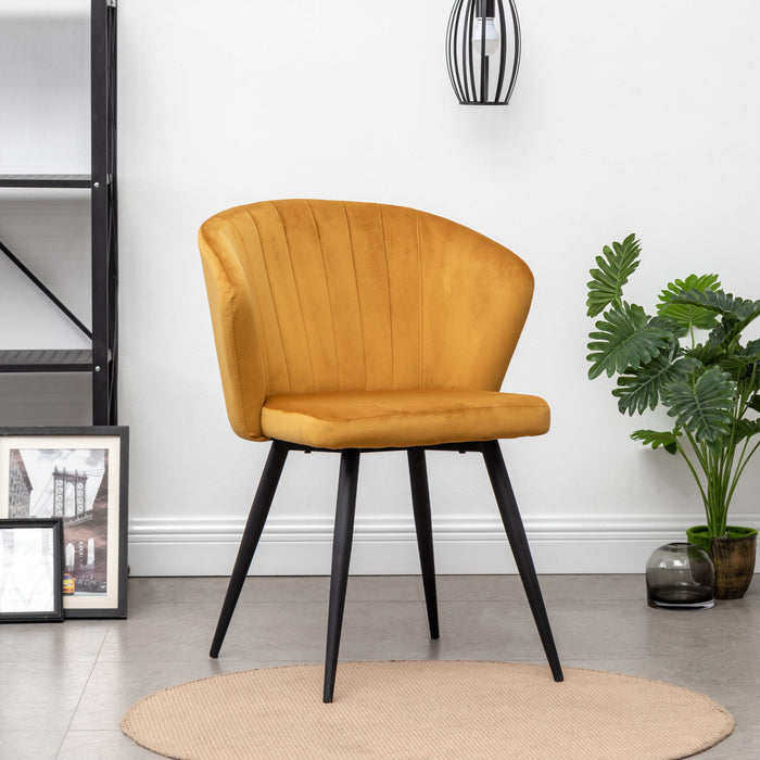 Furnihaus Eetkamerstoel Mexion geel