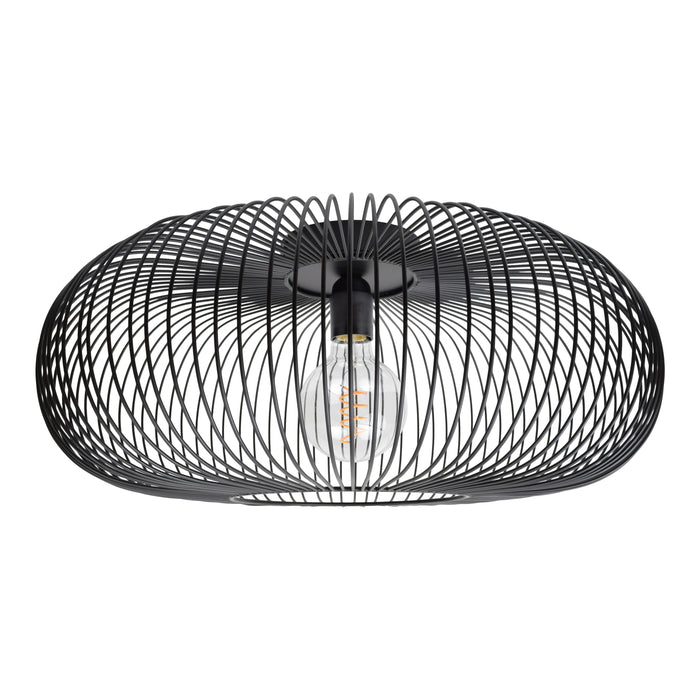Urban Interiors Meya plafondlamp XL – Metaal – Zwart – Ø50