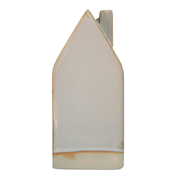 Clayre & Eef Decoratie Huis 15 cm Beige Porselein