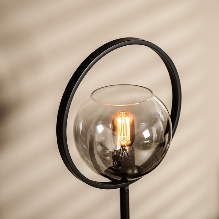 Vurna - Jovani vloerlamp smoke glas 1L