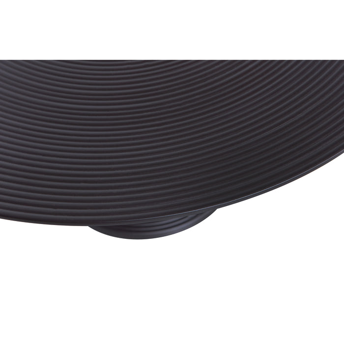 WOOOD Nano salontafel - Aluminium - Zwart - 41xØ77