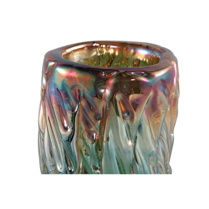 PTMD Universe Vaas - 16 x 16 x 27 cm - Glas - Groen