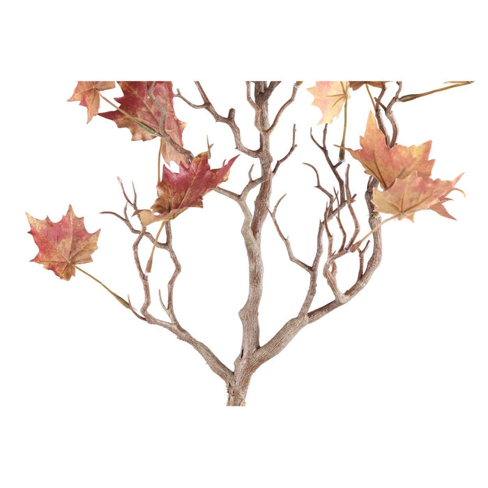 PTMD Leaves Kunsttak - 41x38x85 cm - PE - Rood