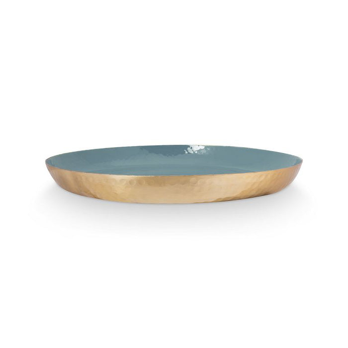 Pip Studio Dienblad - Metaal - Blauw - Ø 40cm