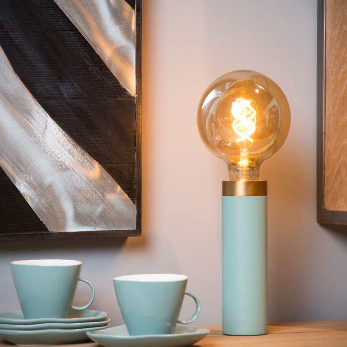 Lucide SELIN Tafellamp 1xE27 - Turkoois