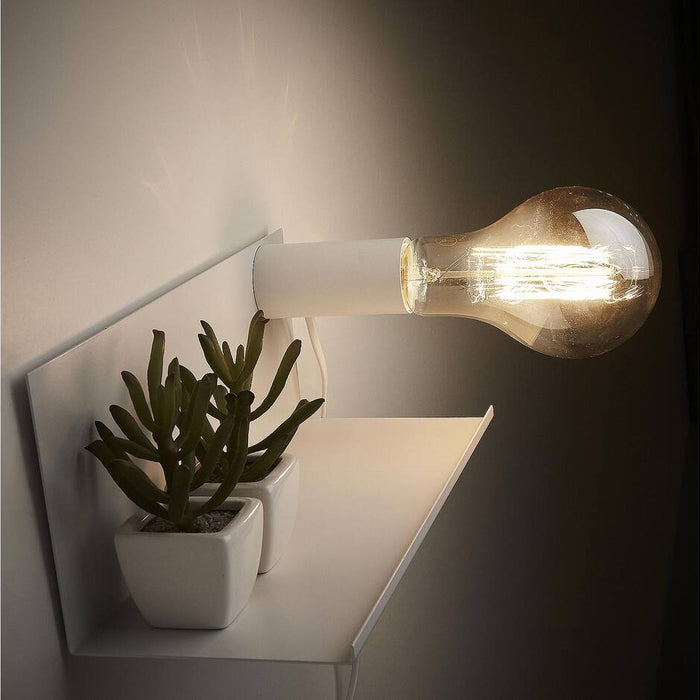 Kave Home - Hannah wandlamp 35 cm wit