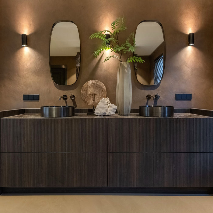 Artdelight Wandlamp Brody 2 Brons Koper Led 2 x 4Watt