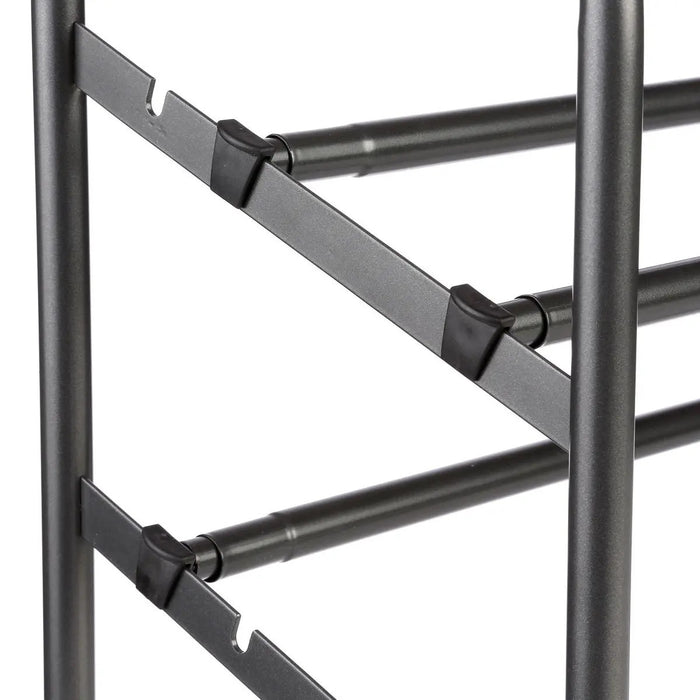 5five Schoenenrek - uitschuifbaar - zwart - 6-10 paar - 61 x 39 cm