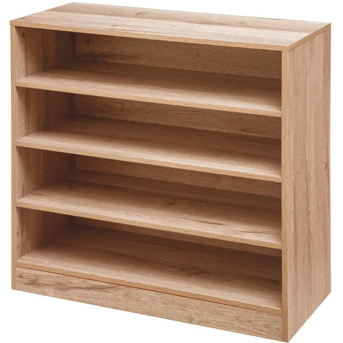 5Five Schoenenkast - 12 paar schoenen - bruin - hout - 67 x 68 cm