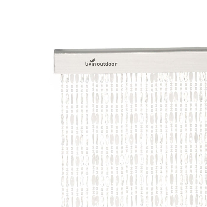 Livn Deurgordijn Beats alu rail wit 230x100cm