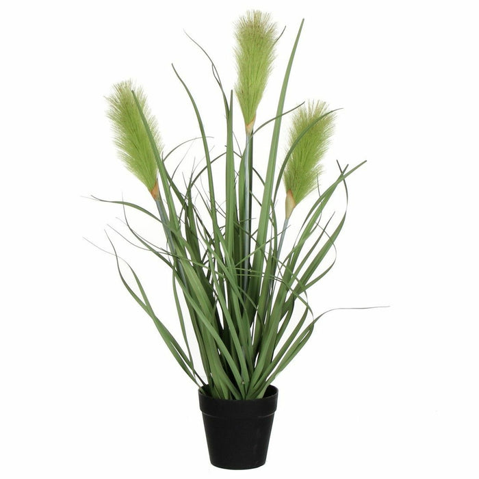 Mica Decorations Kunstplant - siergras - groen - in pot - 53 cm