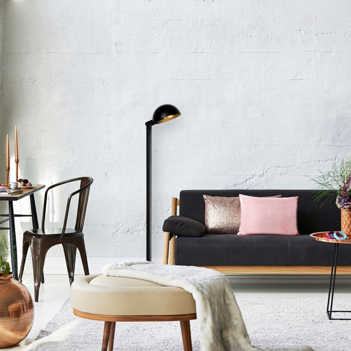 Lucide Premium AUSTIN Vloerlamp - Zwart