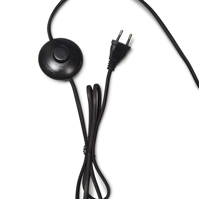 GOOD&MOJO Vloerlamp Bhutan - Zwart|Bamboe - Ø25x130cm