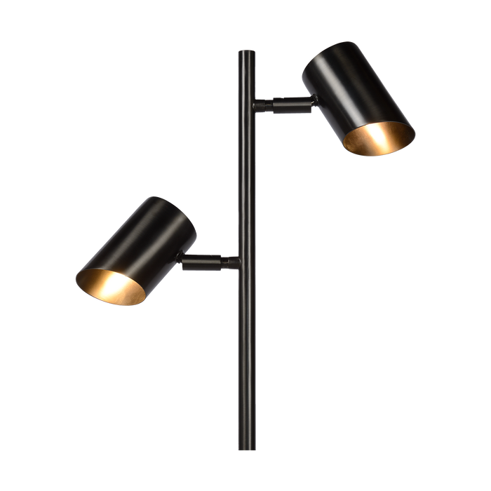 Atmooz Vloerlamp Kisoro Brons - Industriele Staande Lamp