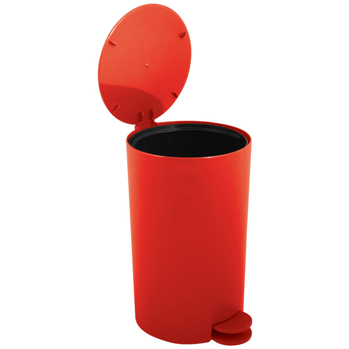 MSV kleine badkamer|toilet pedaalemmer - rood - 3L - 15 x 27cm