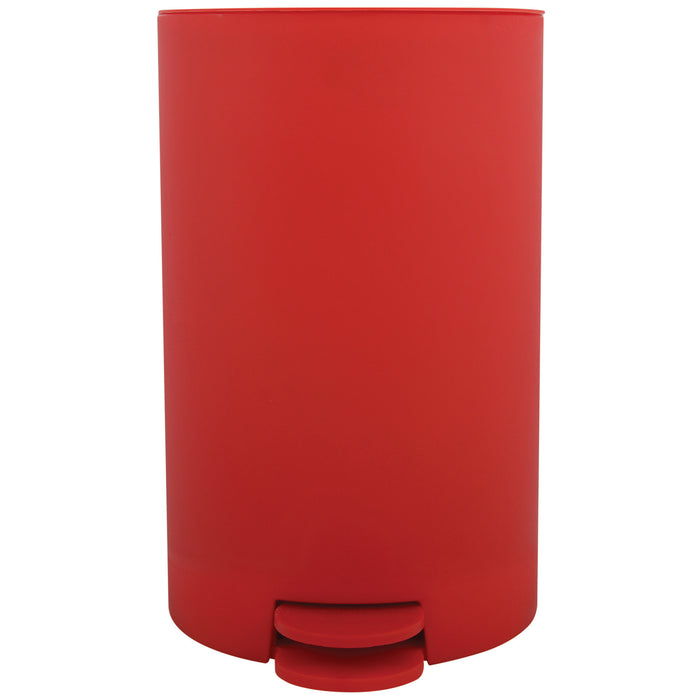 MSV kleine badkamer|toilet pedaalemmer - rood - 3L - 15 x 27cm