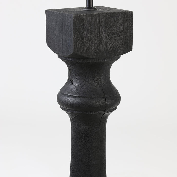 Light & Living Vloerlamp Robbia - Zwart - 23x23x125cm