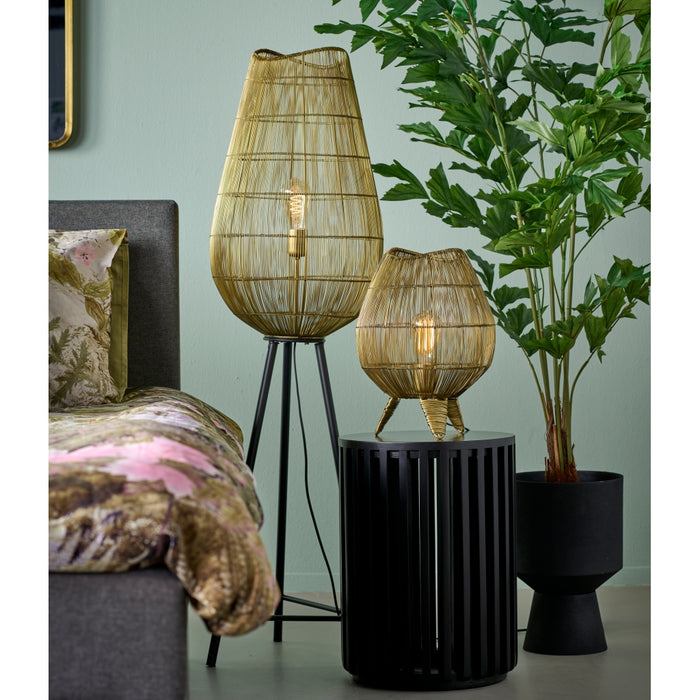 Light & Living Vloerlamp Yumi - - Metaal - 37x128x37cm (BxHxD)