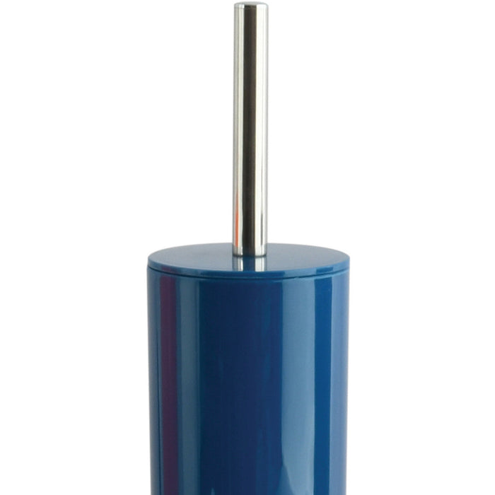 MSV Porto Toilet|wc-borstel houder - kunststof - marine blauw - 38cm