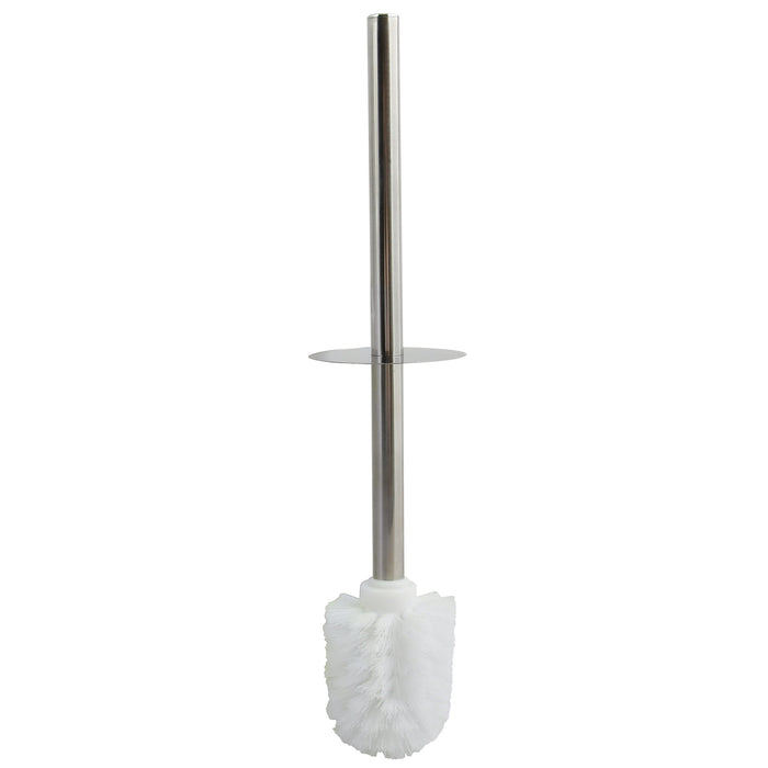 MSV Toiletborstel houder|WC-borstel - fuchsia roze - kunststof - 35 cm