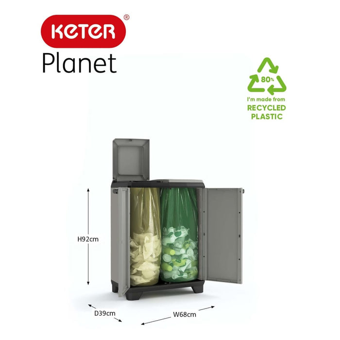 Keter Planet Recycling cabinet