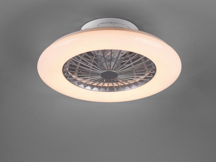 Reality Plafondventilator Stralsund Led 30W Ø50CM Wit