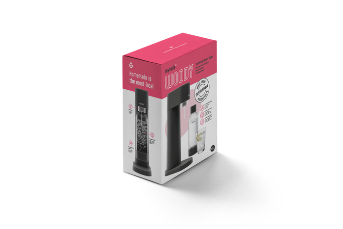 Mysoda Woody Gray - bruiswatertoestel