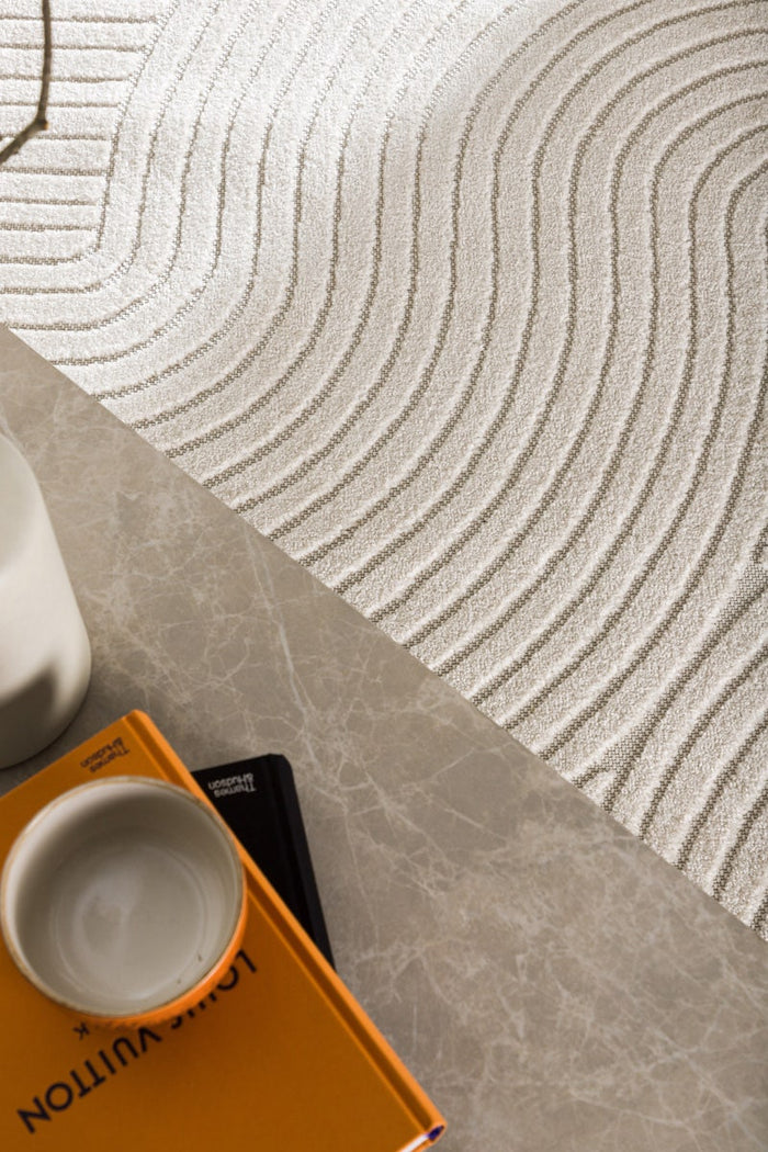 Nest living Misha Groot Vloerkleed 340 x 240 cm - Crème