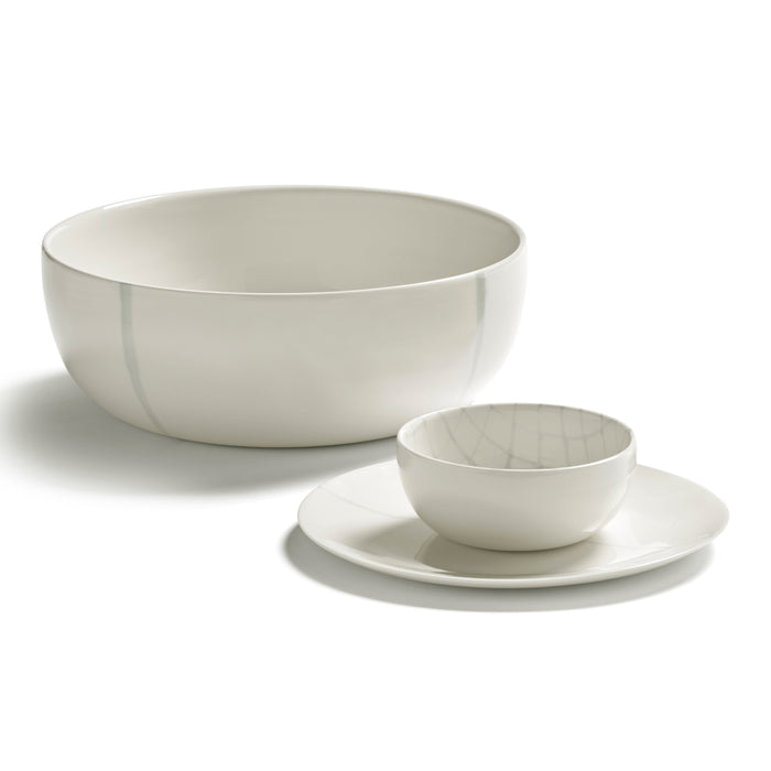 SERAX - Kelly Wearstler - Zuma Dinerbord Ø 23 cm - 2 st. - Salt