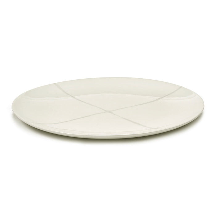 SERAX - Kelly Wearstler - Zuma Dinerbord Ø 28 cm - 2 st. - Salt