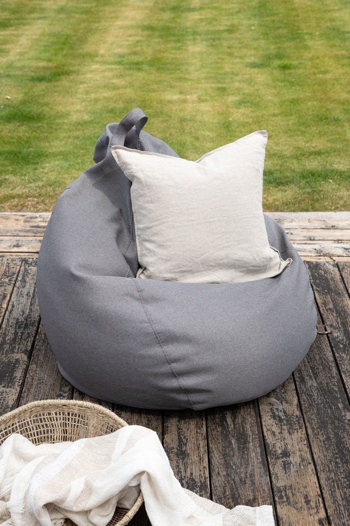 Nest outdoor Nils outdoor lounge zitzak grijs