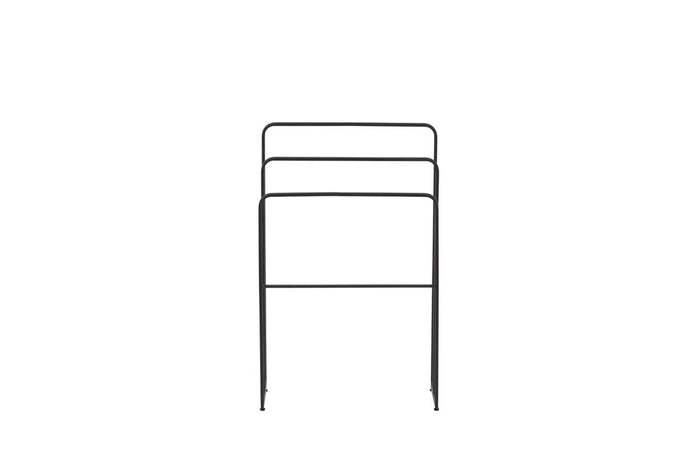 Nest living Foss metalen handdoekrek zwart - 54 x 84 cm