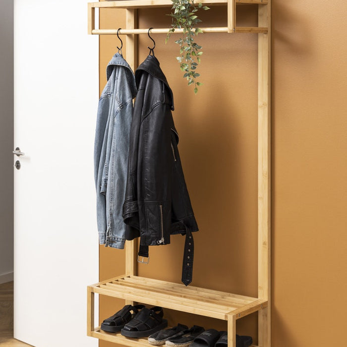 Lisomme Jort bamboe kledingrek naturel - 80 x 170 cm