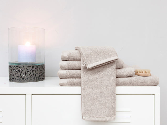 Heckett & Lane Premium Badhanddoek 60x110cm - cuban sand - Set van 2