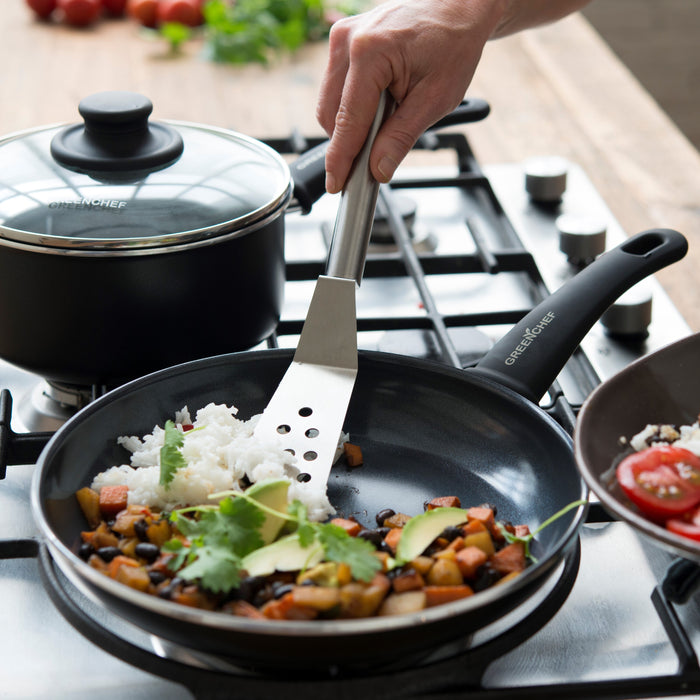 GreenChef Soft Grip Koekenpannenset Ø 20 + 28 cm