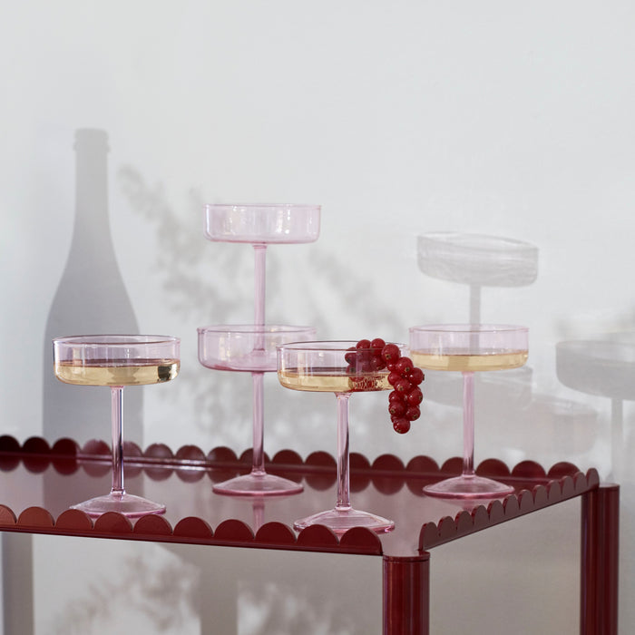 HAY Tint Champagnecoupe 2 st. - Roze